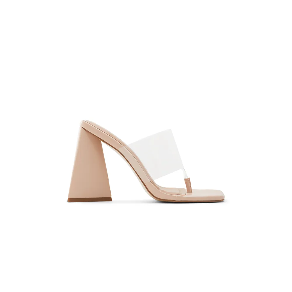 Flared block heel shop