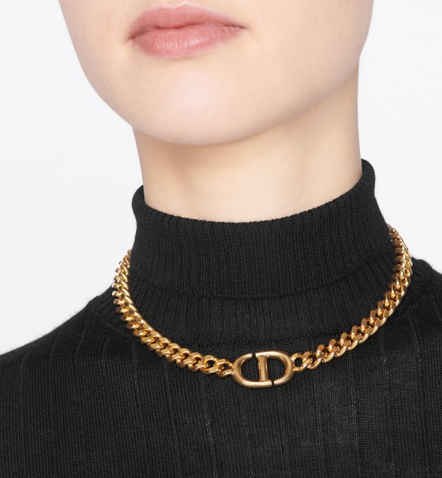 Cd navy choker on sale price