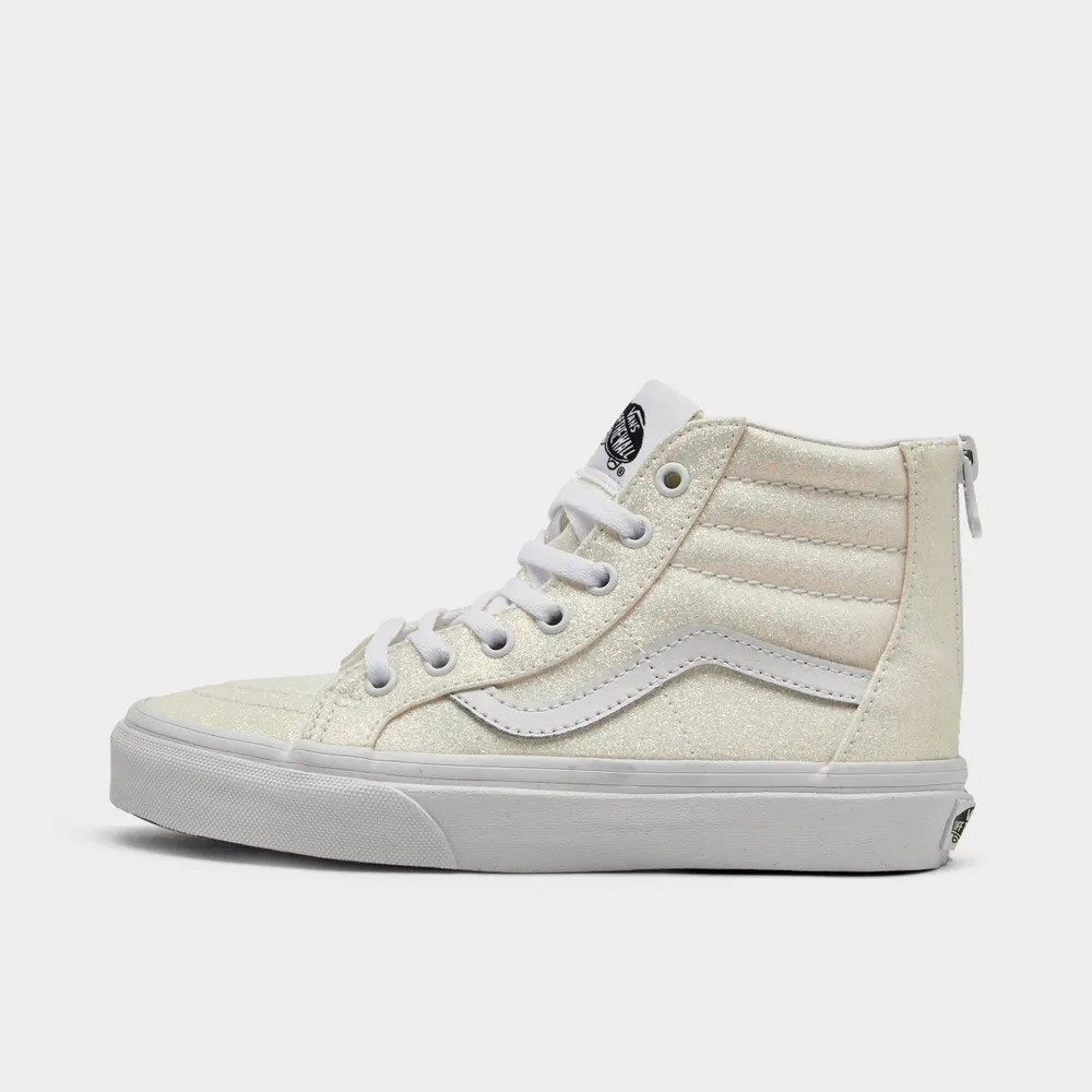 White vans hotsell sk8 hi girls