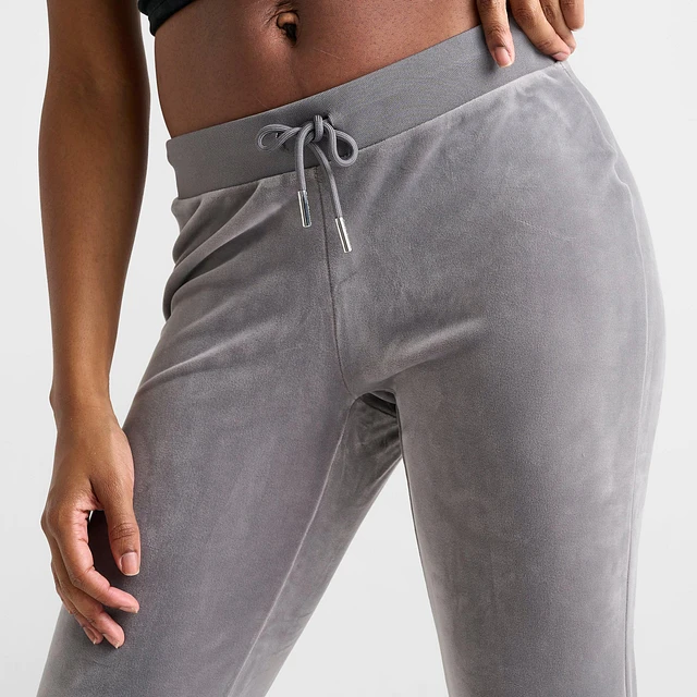 Up N' Down Velvet Track Pants - Black | Fashion Nova