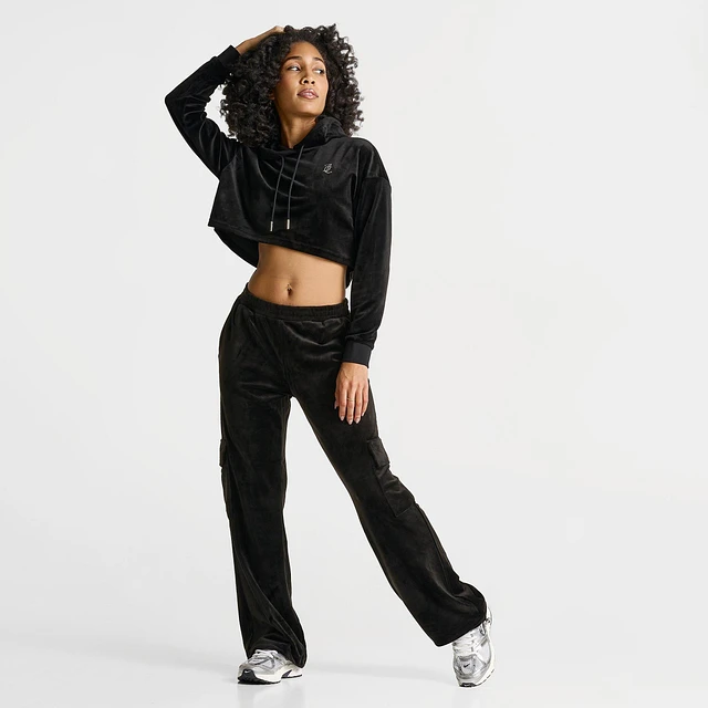 Juicy Couture BEJ1M8784WPO902 関税送料込 Juicy Couture Jacket, Black Label Women's Smooth Shiny