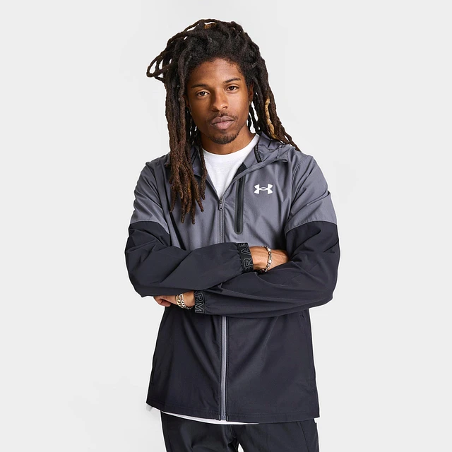 Under Armour ShiningAces XL アウター UNDER ARMOUR Men's Under Armour Vanish Woven Full-Zip Jacket at