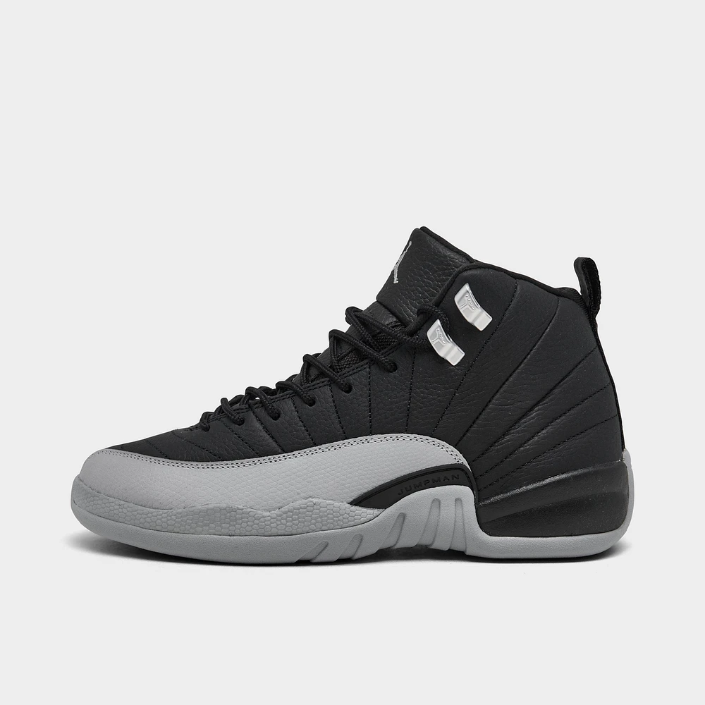 Jordan retro 12 black toddler best sale