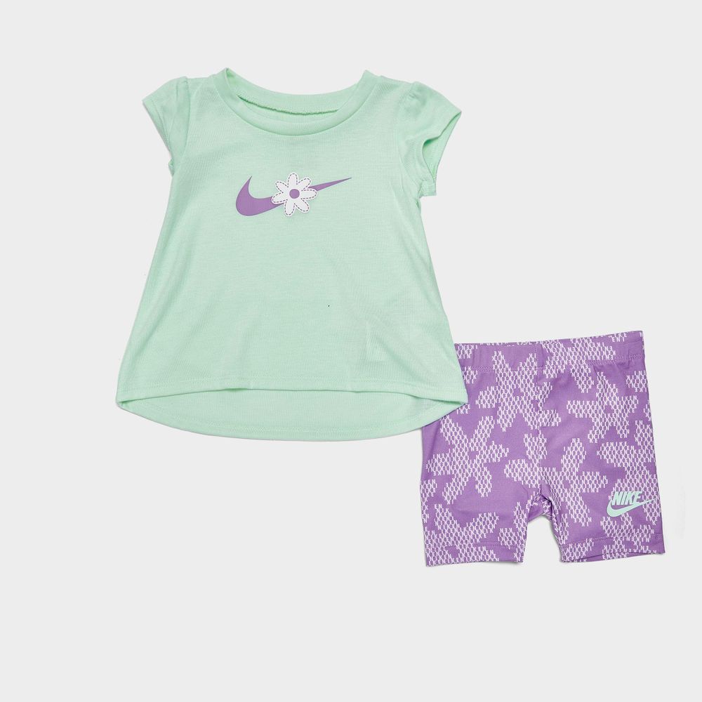 Infant nike shorts and on sale shirt