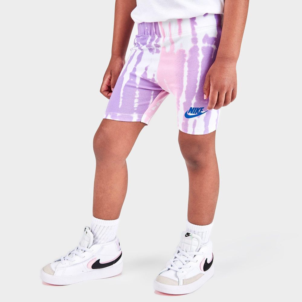 nike tie dye biker shorts