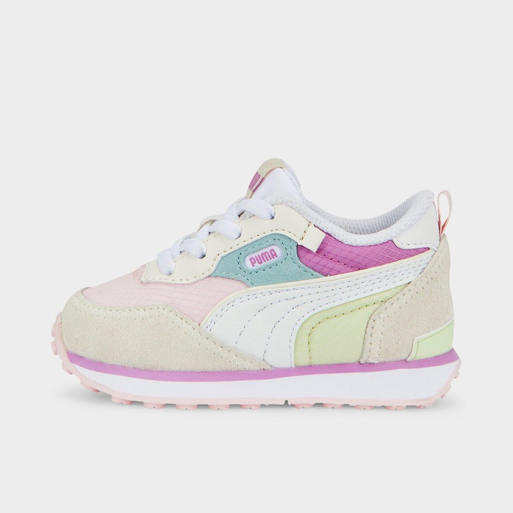 PUMA Girls Toddler Puma Rider FV Future Vintage Casual Shoes