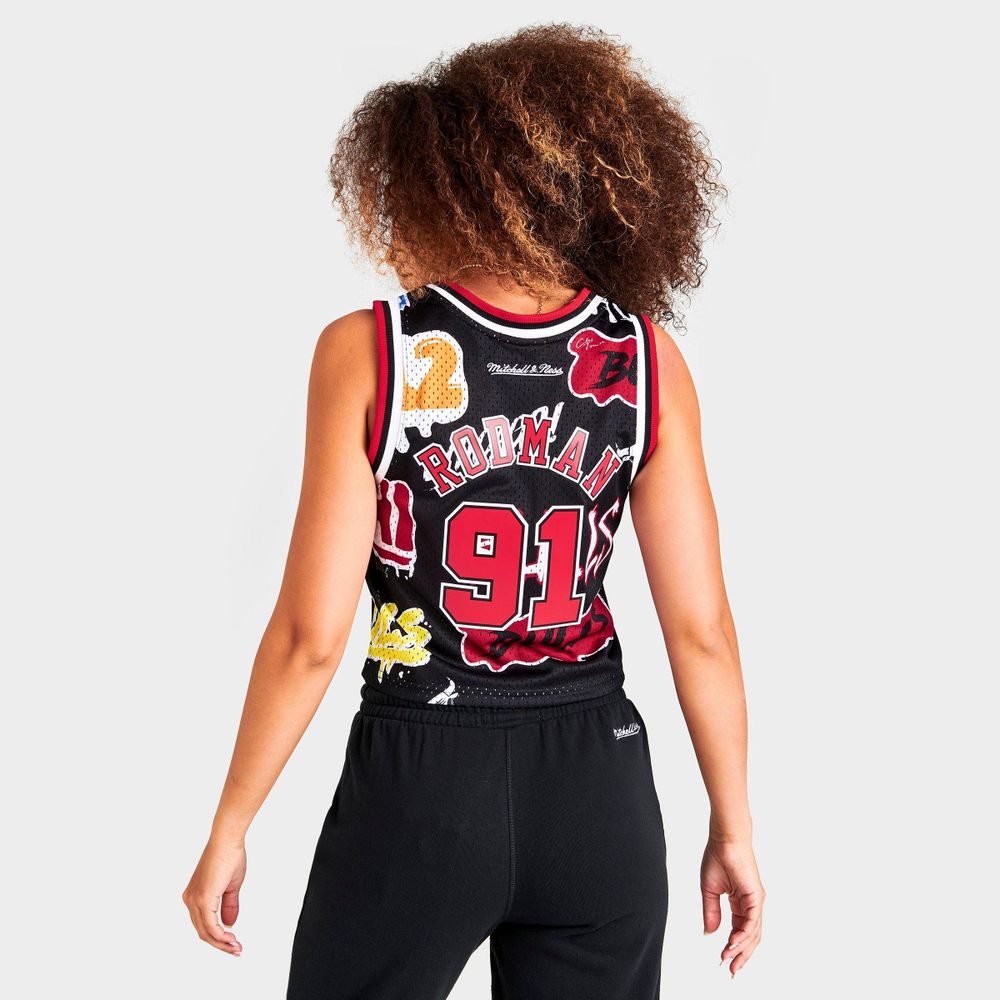 Cropped store bulls jersey