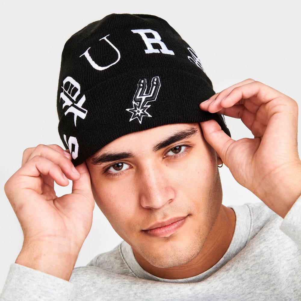 Nba cheap logo beanie