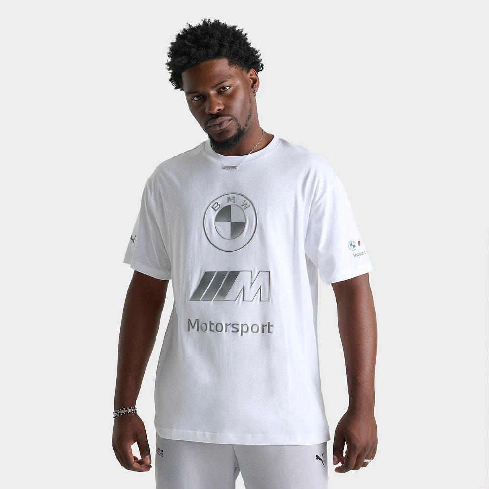 PUMA Men's Puma BMW MMS Stacked Lux Logo T-Shirt | Hamilton