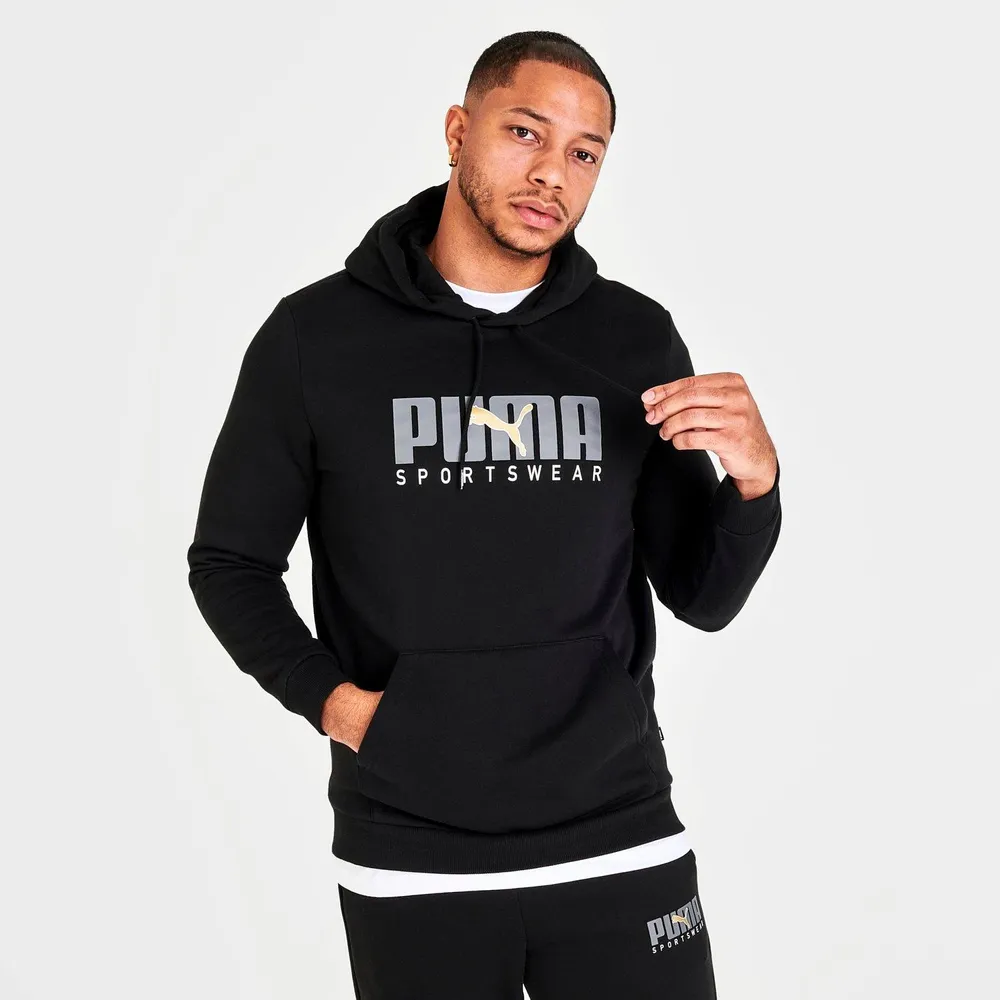 Puma core logo online overhead hoodie