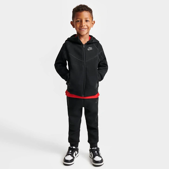 NIKE Tech Fleece ジャージ上下セット ブラック キッズL Nike Kids' Toddler Nike Tech Fleece Full-Zip Set | MainPlace Mall
