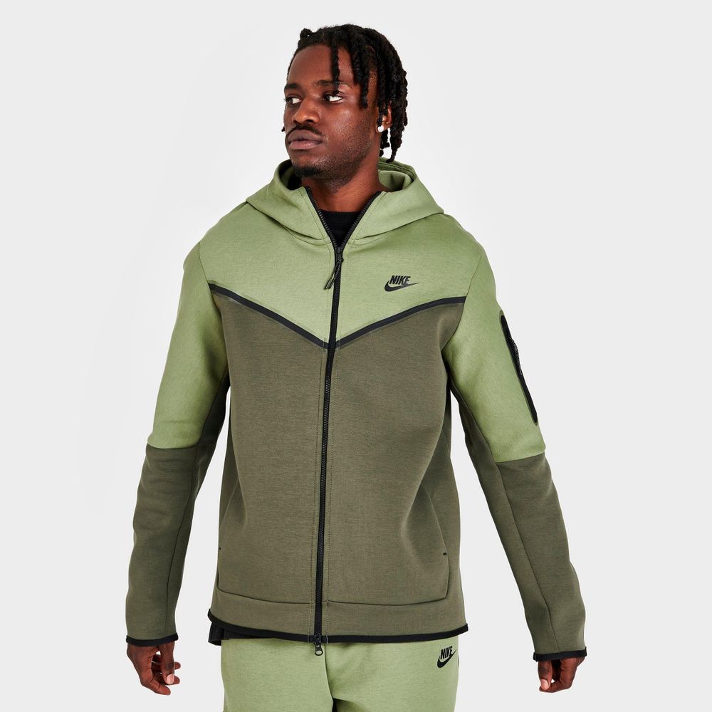 NIKE Men's Nike Sportswear Tech Fleece Taped Full-Zip Hoodie | Westland ...