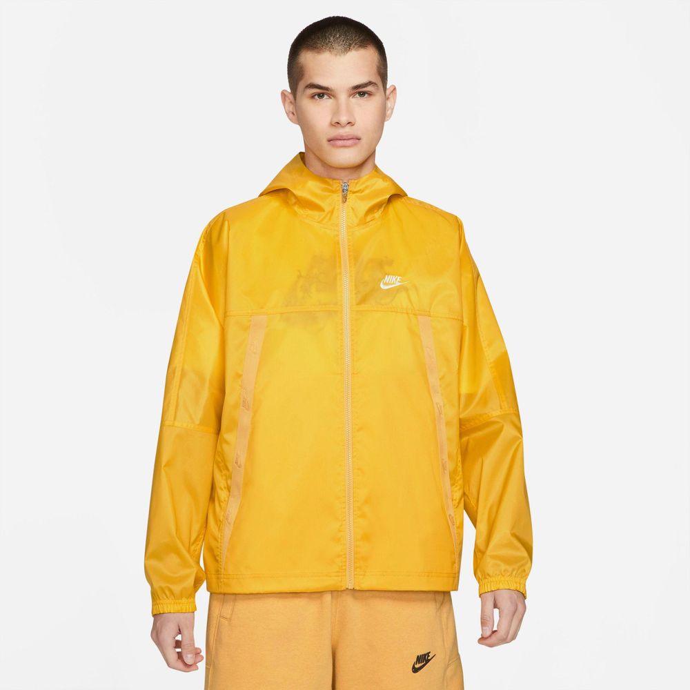 Nike woven shop jacket yellow