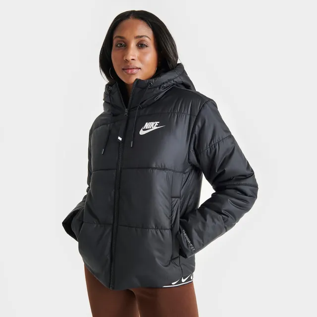 Women's nike 2025 black padded jacket