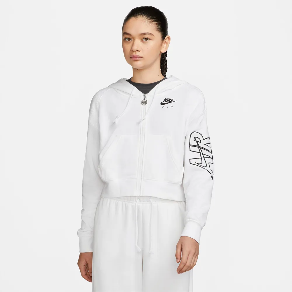 White nike 2024 air hoodie