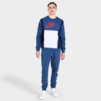 Nike hybrid best sale fleece crew sweatshirt