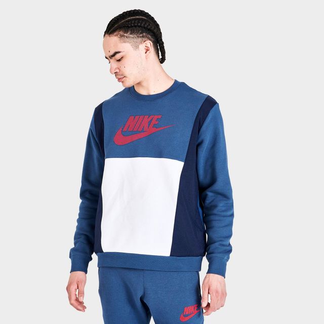 Nike hybrid best sale crew sweatshirt