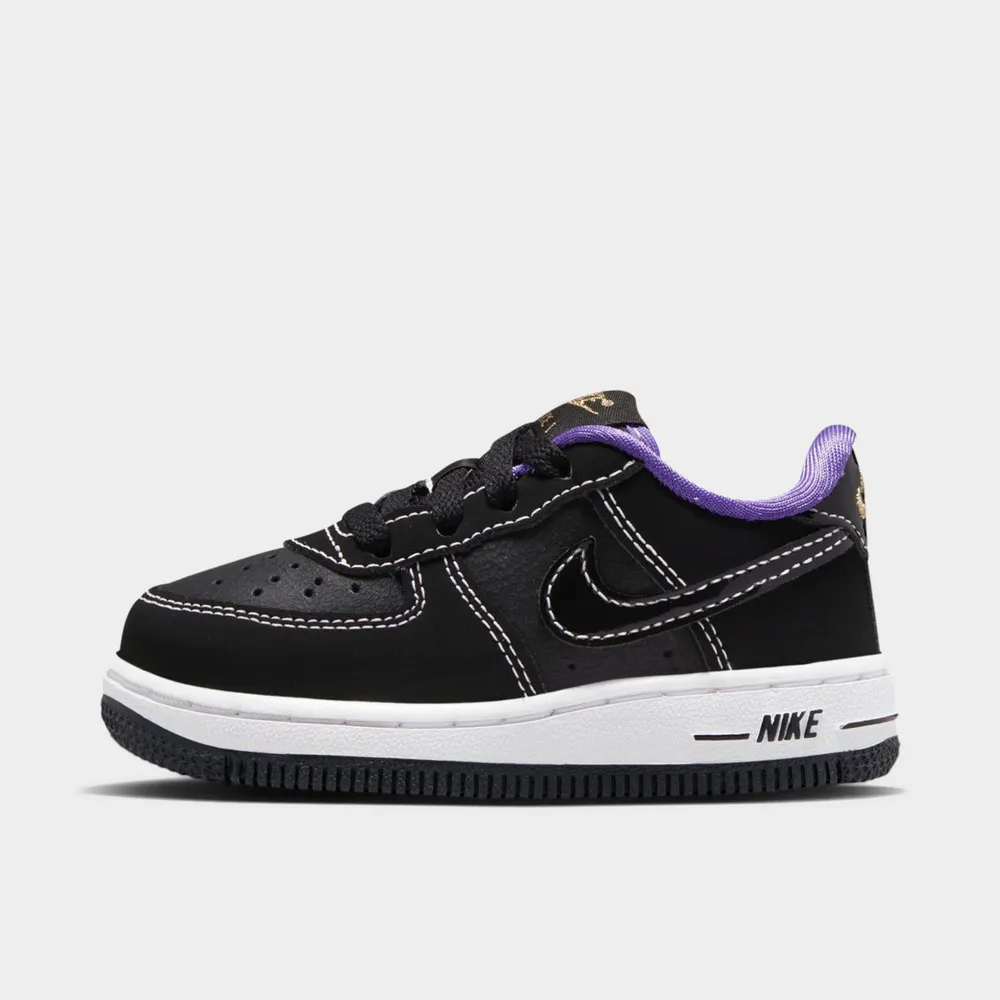 Air force 1 black finish clearance line