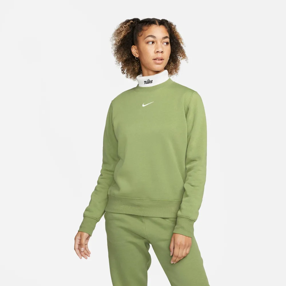 nike crew neck sweatshirt women's