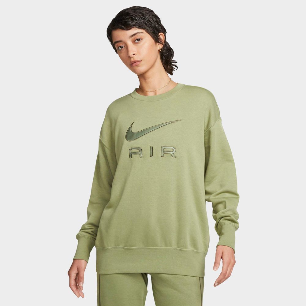 Nike air fleece long sleeve sale crew