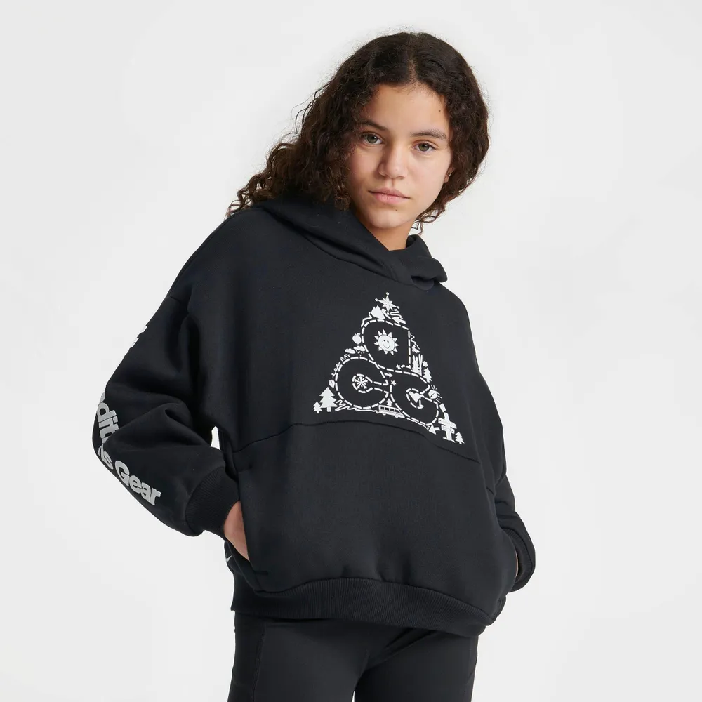 NIKE Kids Nike ACG Icon Fleece Oversized Pullover Hoodie