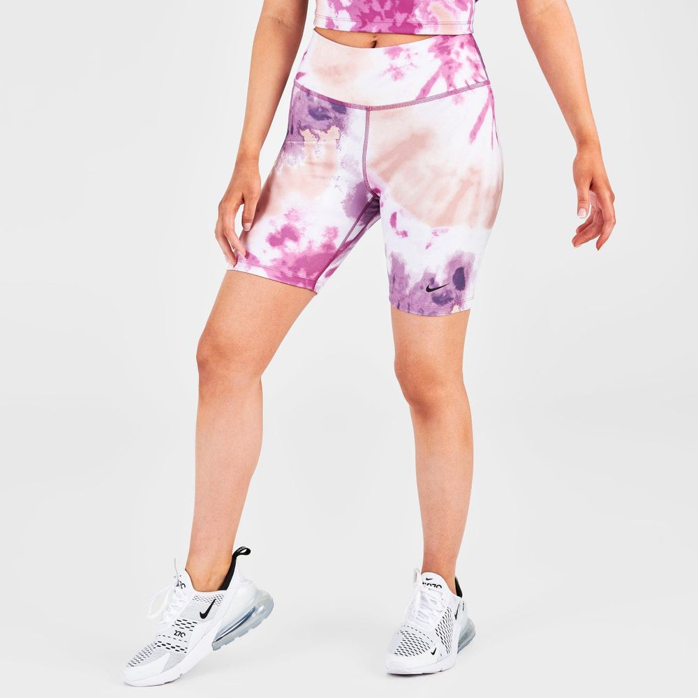 nike tie dye biker shorts