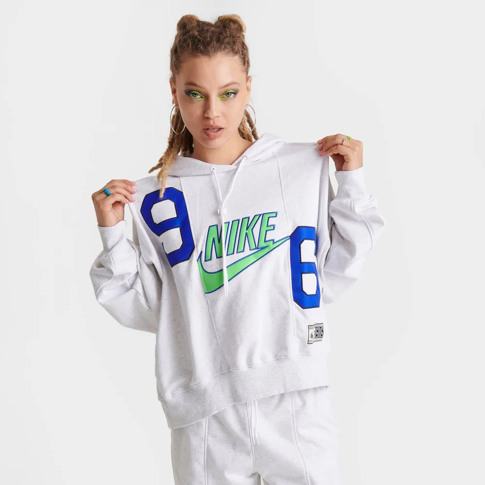 Nike sportswear icon hot sale clash pullover hoodie