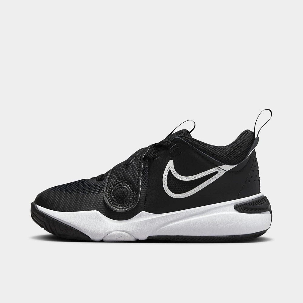 Team selling Hustle Black Toddler Nike Shoes