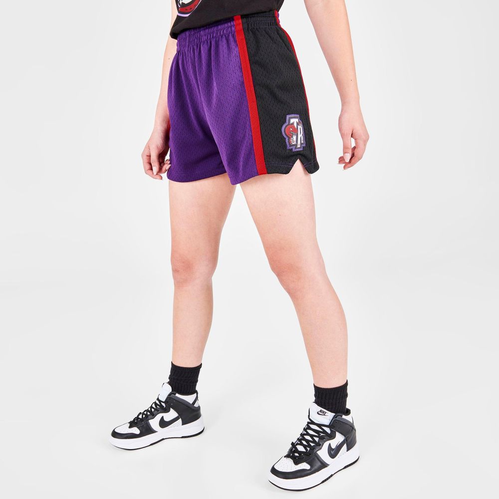 Raptors mitchell discount and ness shorts