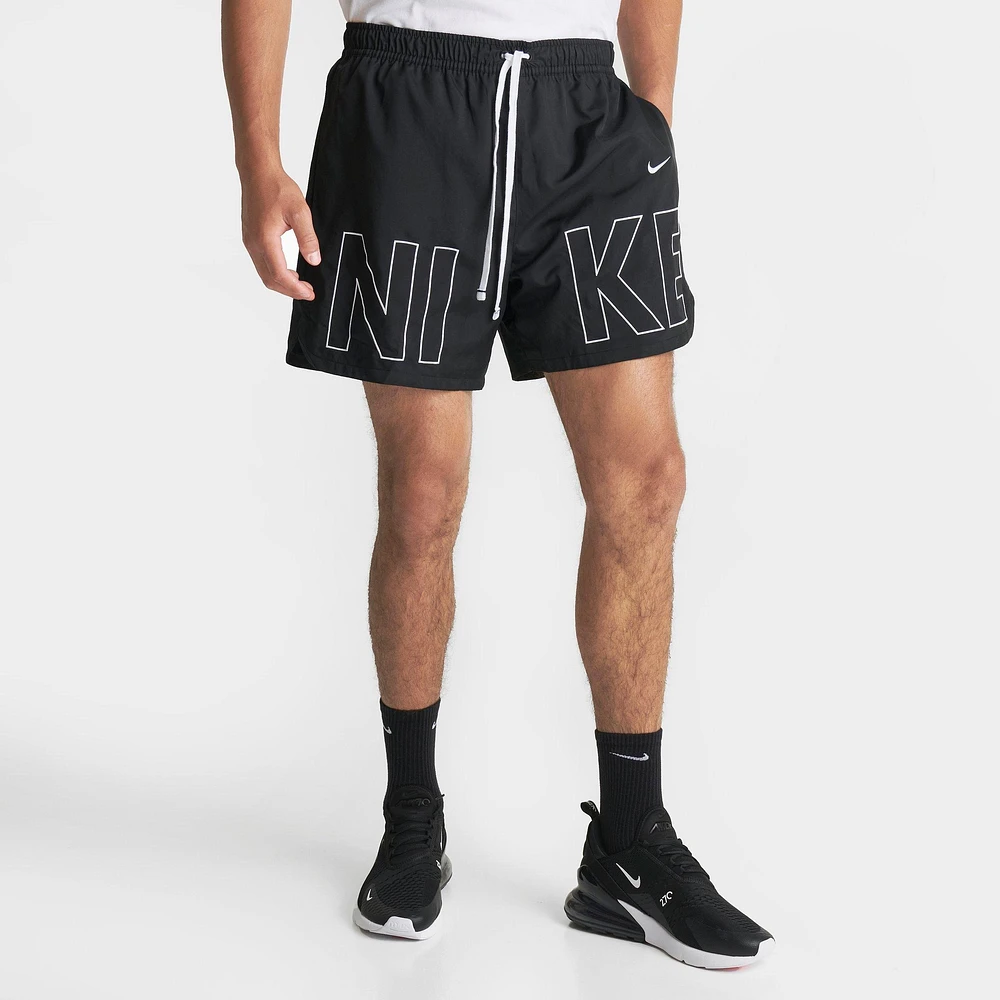Nike Men's Nike Sportswear Embroidered Woven Flow Shorts