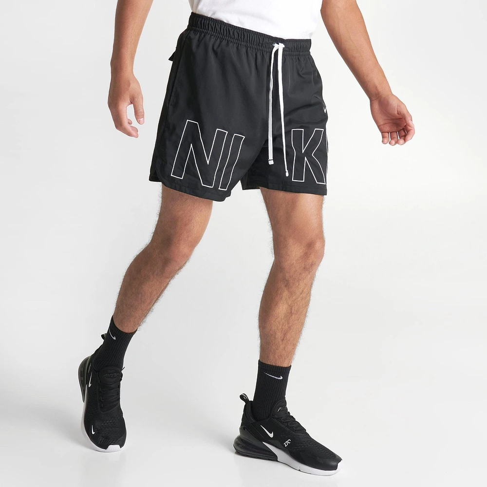 Nike Men's Nike Sportswear Embroidered Woven Flow Shorts