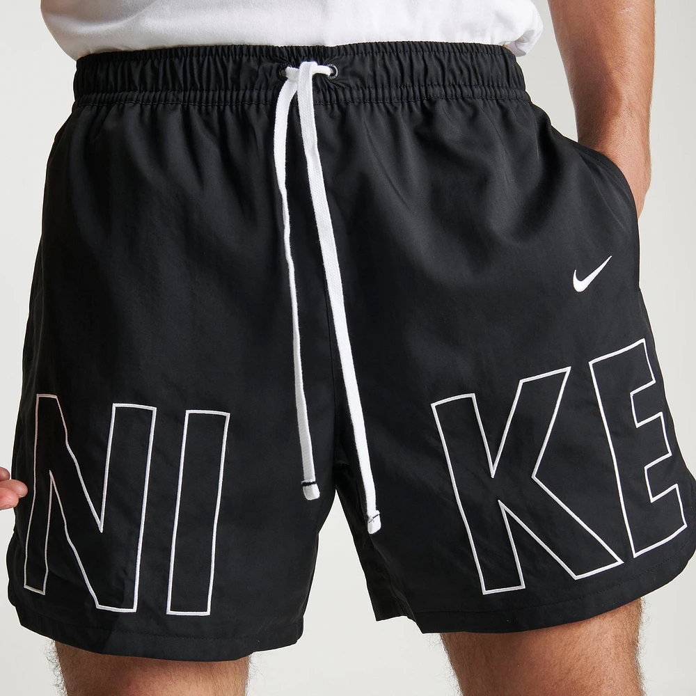 Nike Men's Nike Sportswear Embroidered Woven Flow Shorts