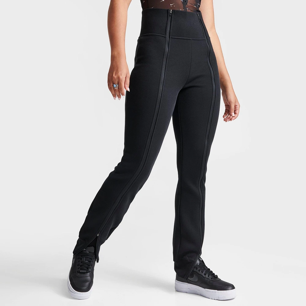 NIKE Women's Nike Sportswear Tech Fleece High-Rise Slim Zip NIKE Women's Nike Sportswear Tech Fleece High-Rise Slim Zip