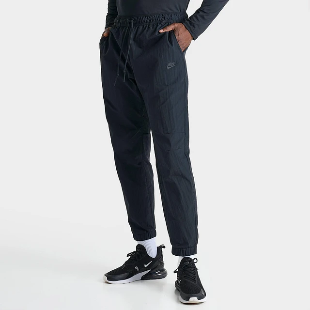 Vintage Nike 90's Men's Nylon Track Pants Lined Full Zip