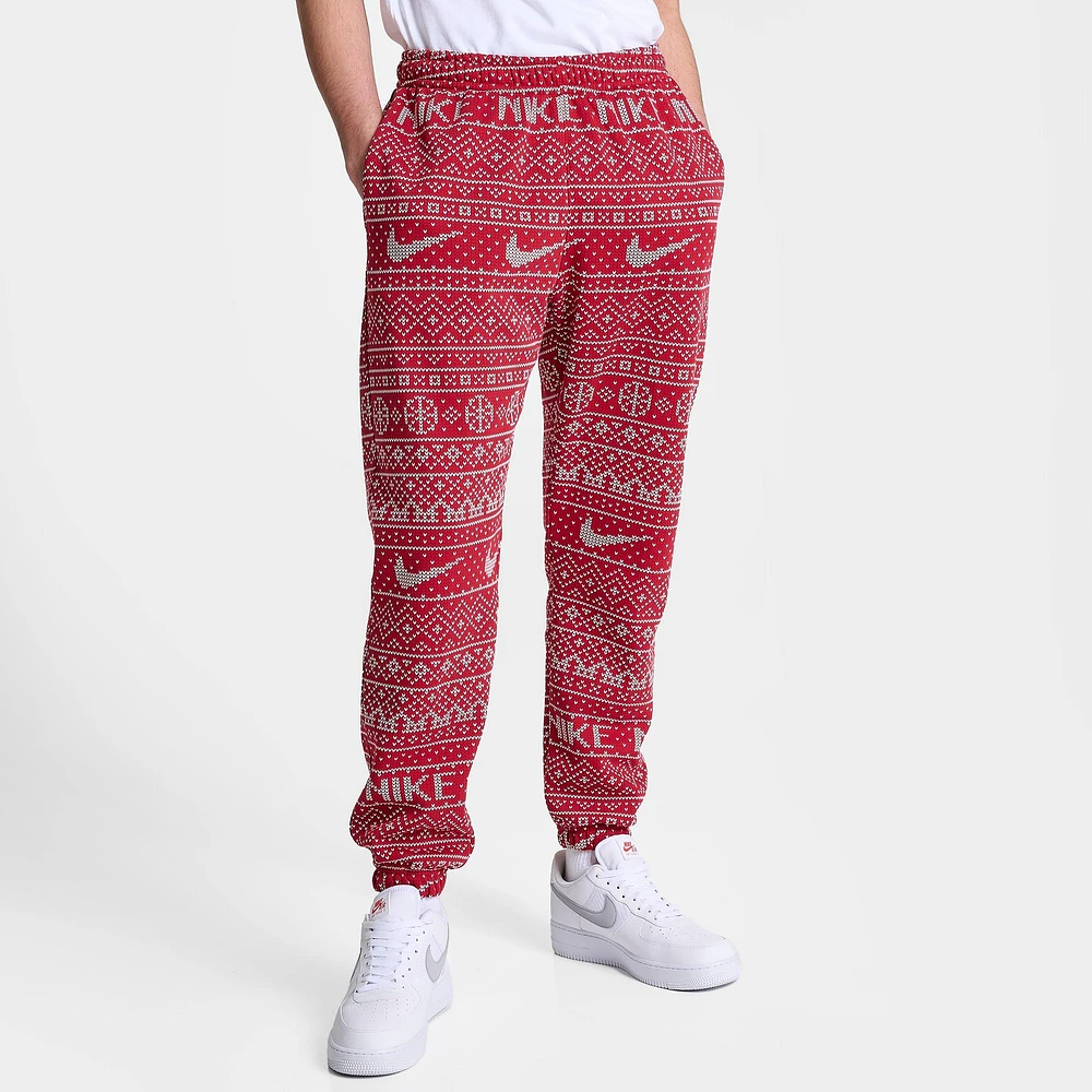 NIKE Men's Nike Sportswear Club Fleece Holiday Pants