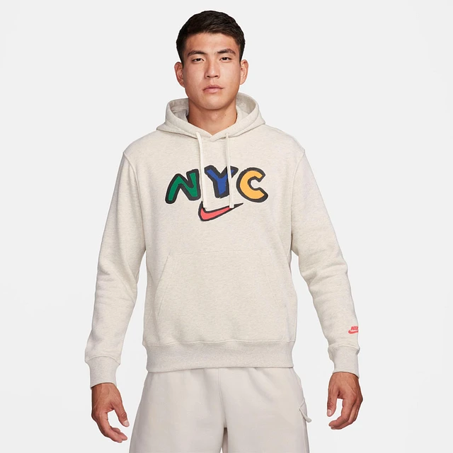 NIKE Men's Nike Sportswear Club Fleece NYC Local Pullover Hoodie