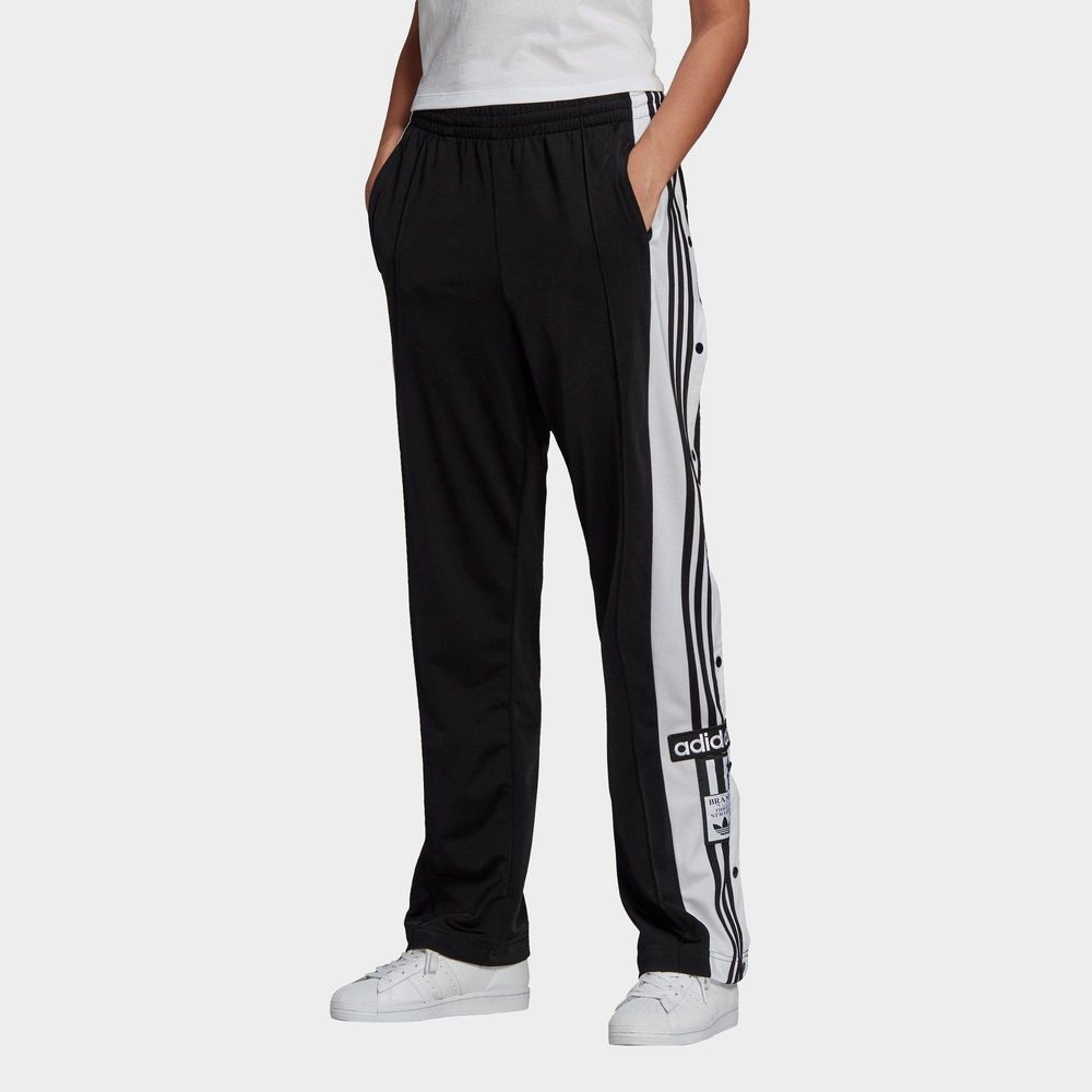 Womens snap hot sale track pants