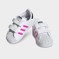 Girls' toddler adidas outlet superstar casual shoes