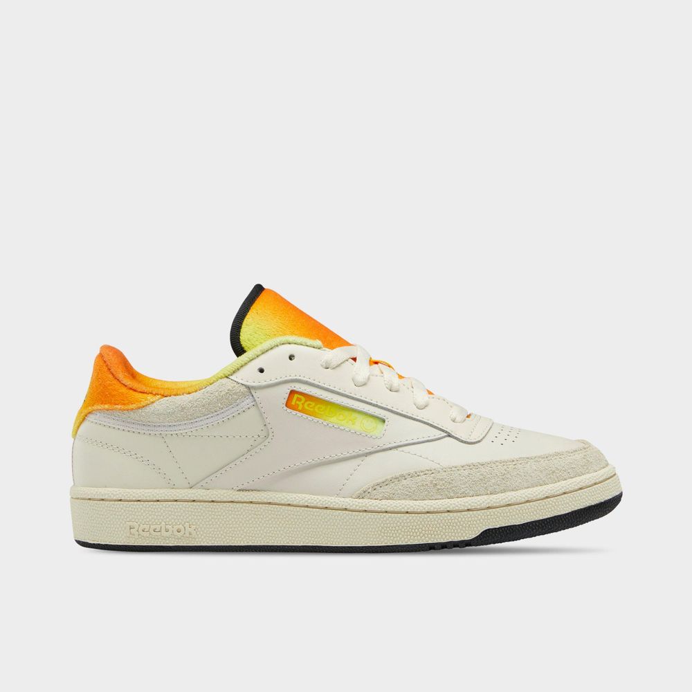 Reebok club c store mens yellow