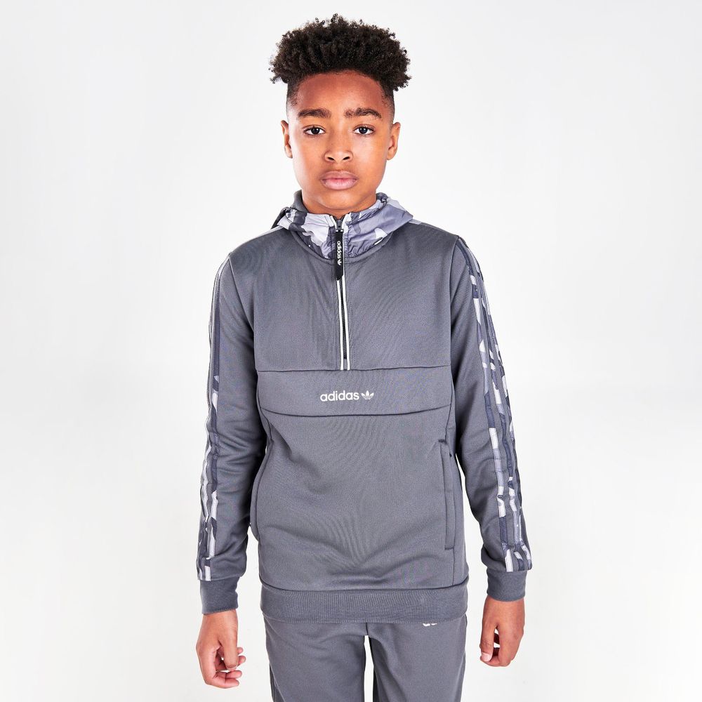 Adidas originals half zip hoodie new arrivals