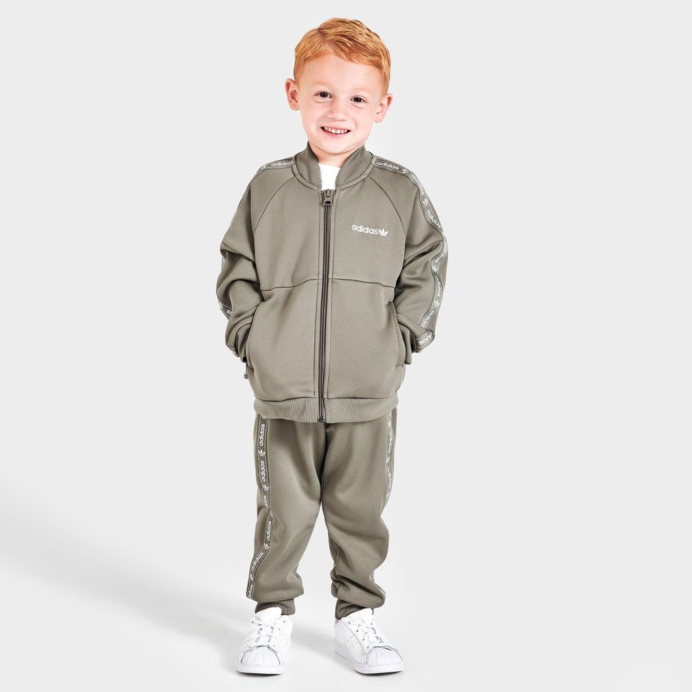 Adidas tape outlet tracksuit