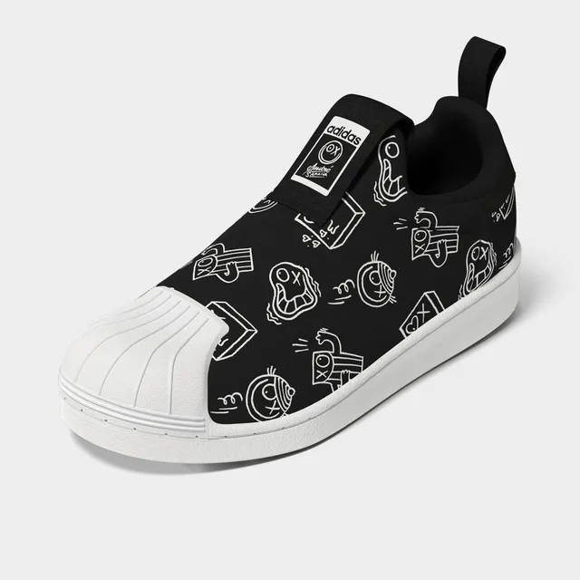 Adidas little boys' superstar casual sneakers from finish outlet line