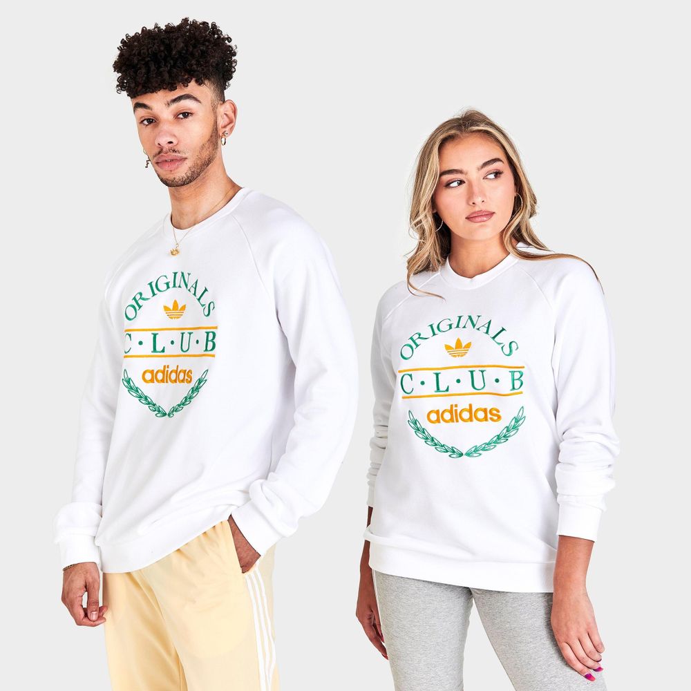 ADIDAS Men s adidas Originals Club Crewneck Sweatshirt Foxvalley