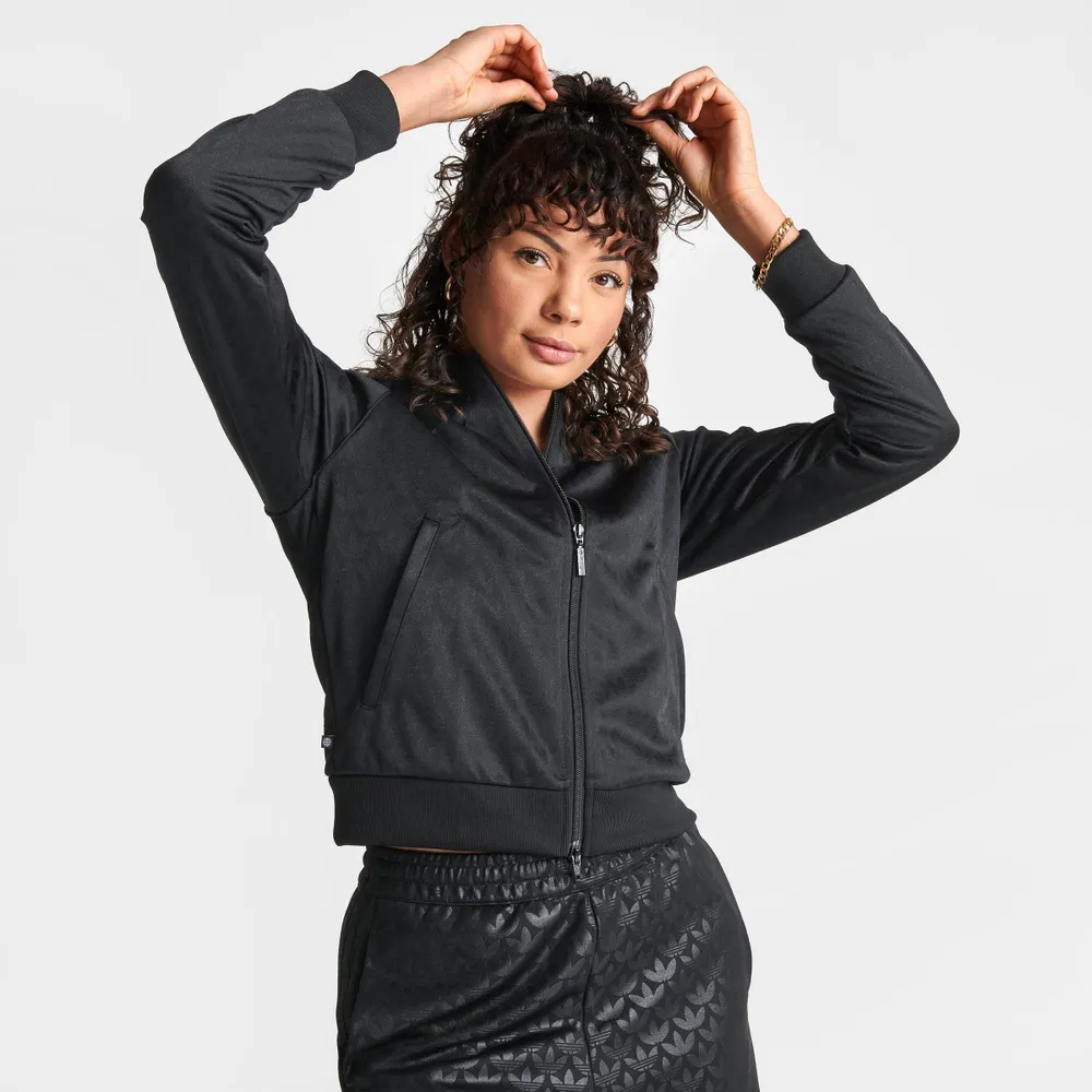 Adidas superstar outlet womens track top