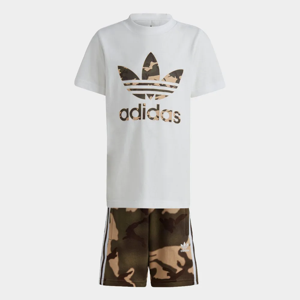 Childrens adidas shorts and cheap shirt