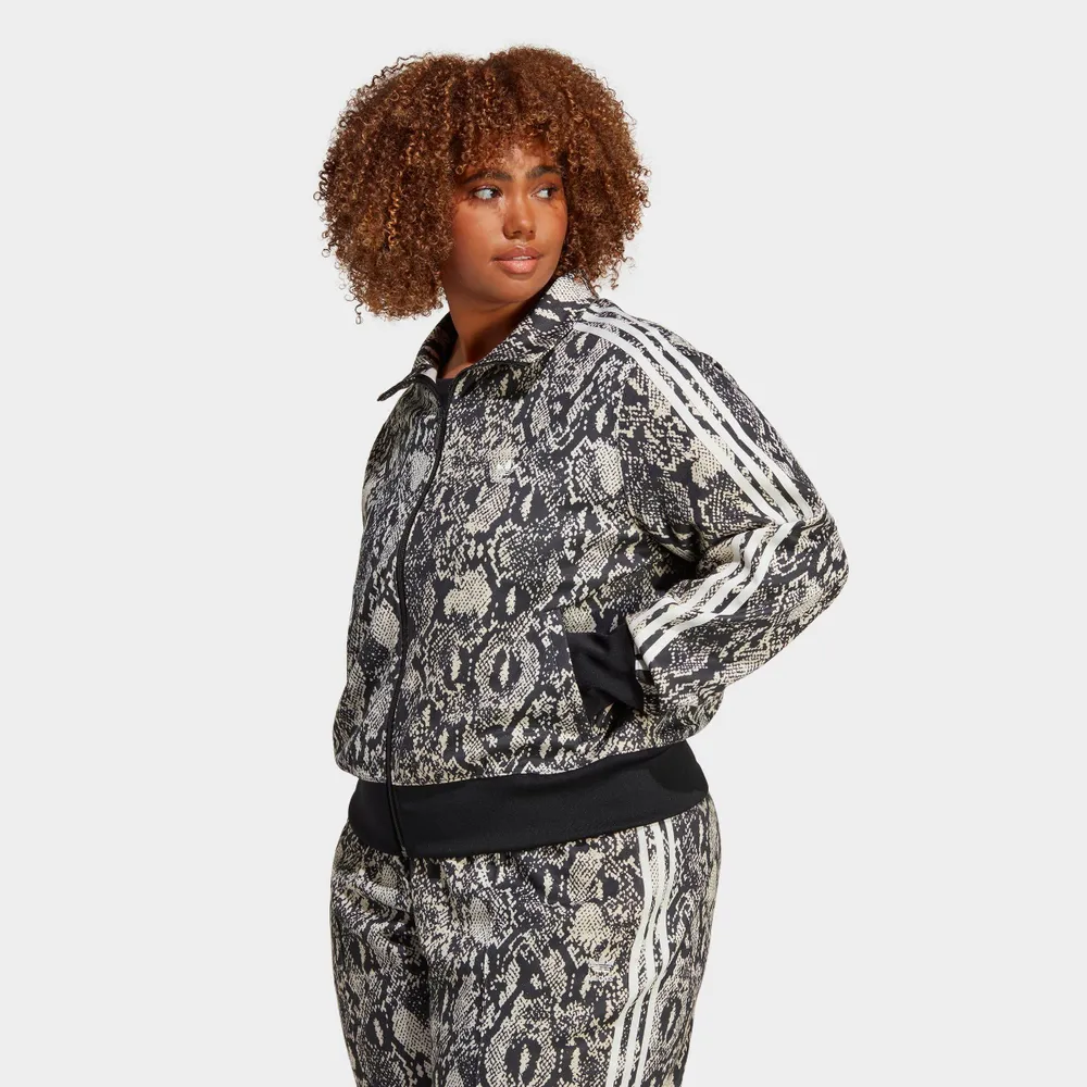 Plus size track online jacket