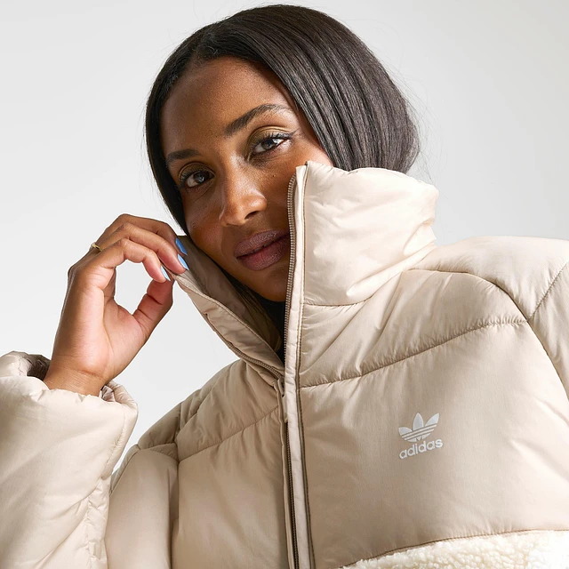 Adidas womens puffer jacket online