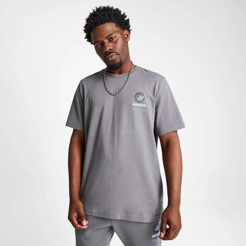 Adidas original graphic t shirt online