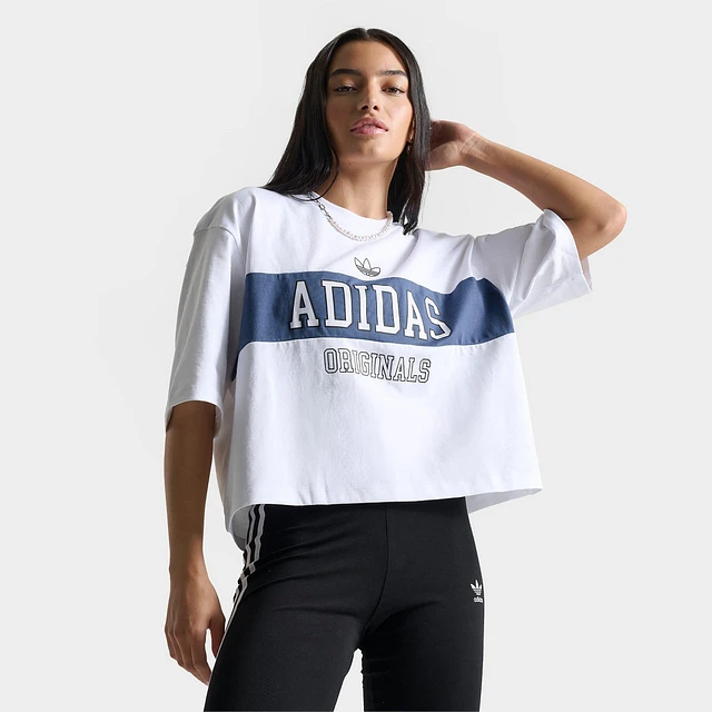 ADIDAS Women's adidas Originals Boxy Cropped T-Shirt | MainPlace Mall
