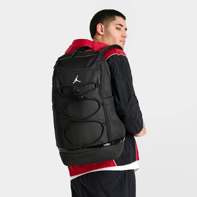 Jordan ブラック バックパック NIKE Jordan Backpack (28.75L) | Connecticut Post Mall